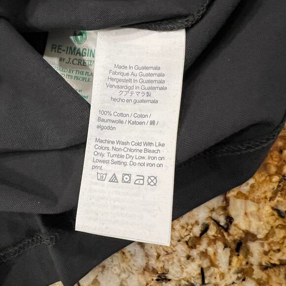 *NWT J. Crew Men's Black W/"Here for the Boos" Halloween Graphic Tee - Picture 8 of 10